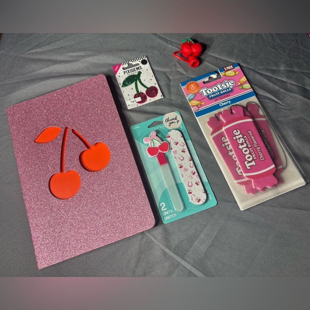 5 pc New Cherry Themed Bundle NWT